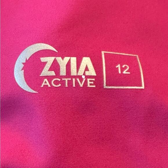 Zyia Active Women’s Size 12 Workout Leggings in Hot Pink - Picture 3 of 6